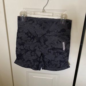 Gymshark Black Camo Shorts